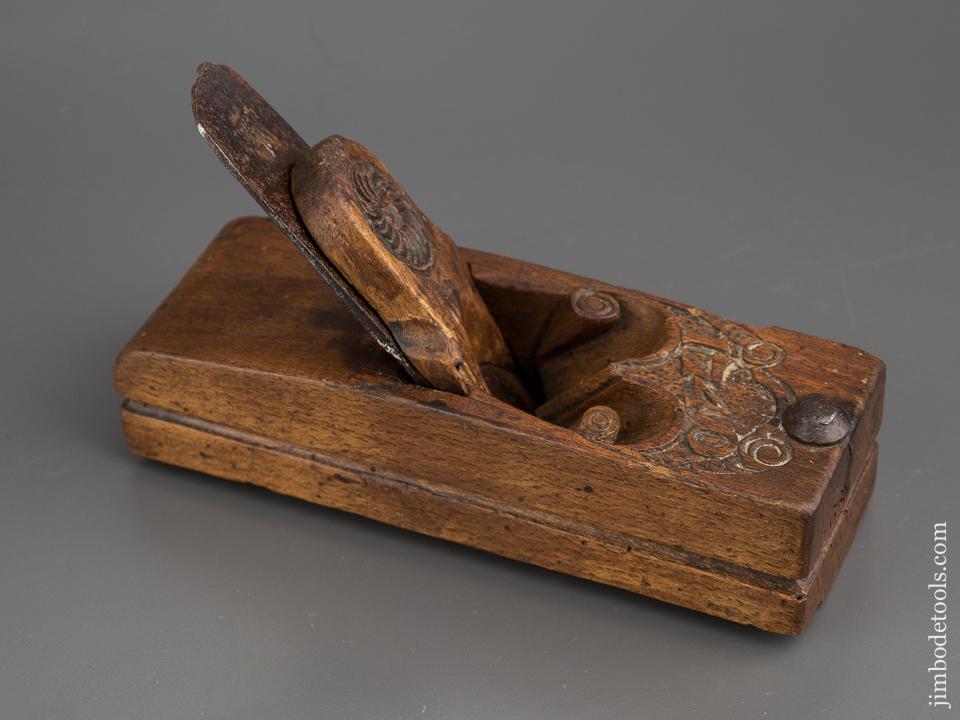 18th Century Carved and Dated 1740! Dutch Plane by ARY DEN HENGYST - 80259U