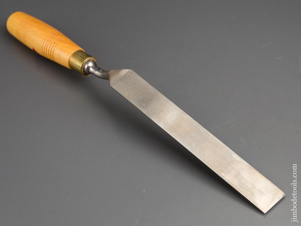 1 x 13 inch HENRY TAYLOR Tang Crank Neck Paring Chisel NEW OLD STOCK - 80271