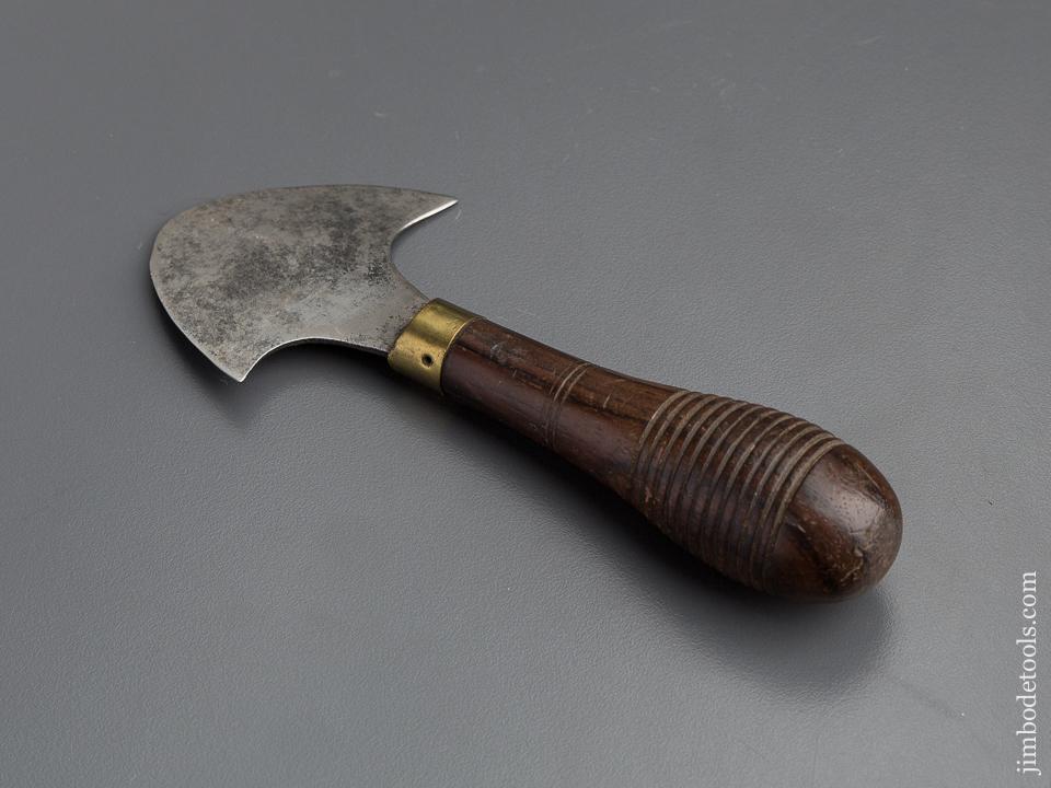 2 1/2 inch Rosewood Handled DIXON Head Knife - 80325