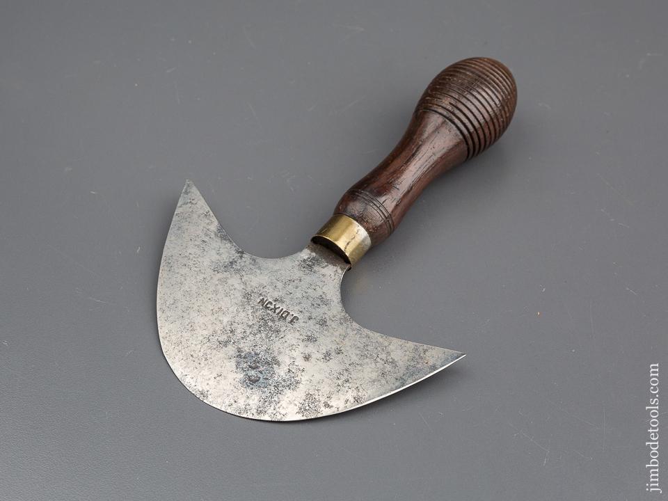 4 1/2 inch Rosewood Handled DIXON Head Knife - 80327