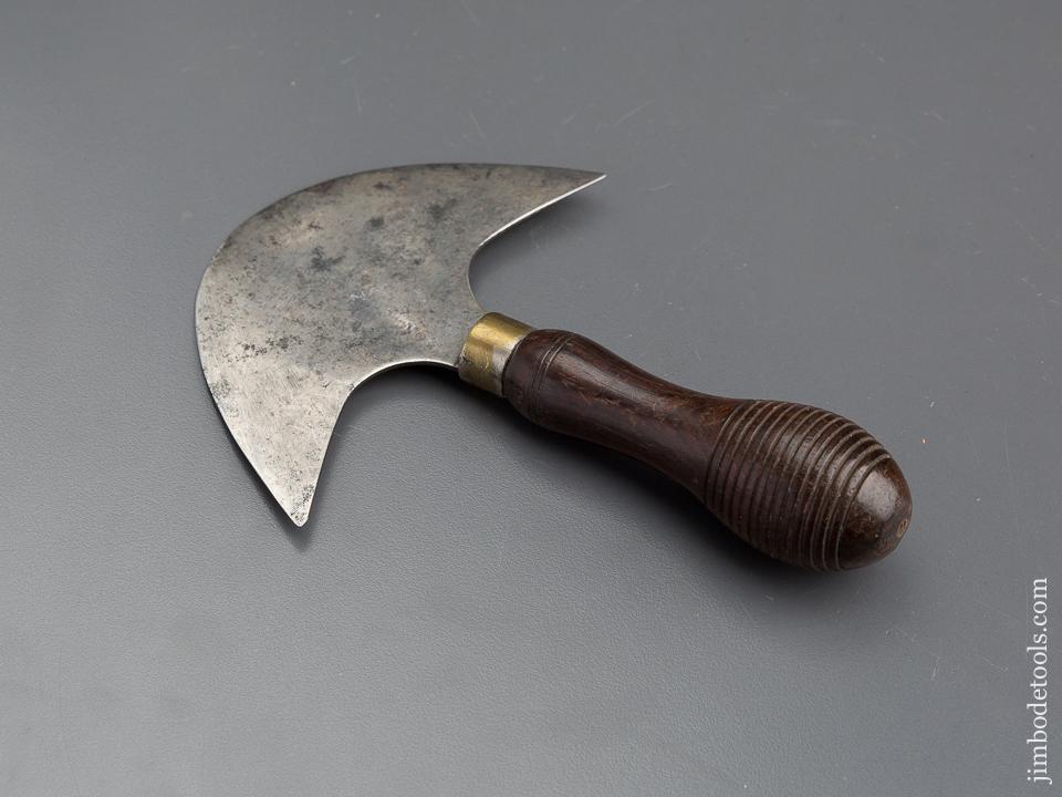 4 1/2 inch Rosewood Handled DIXON Head Knife - 80327