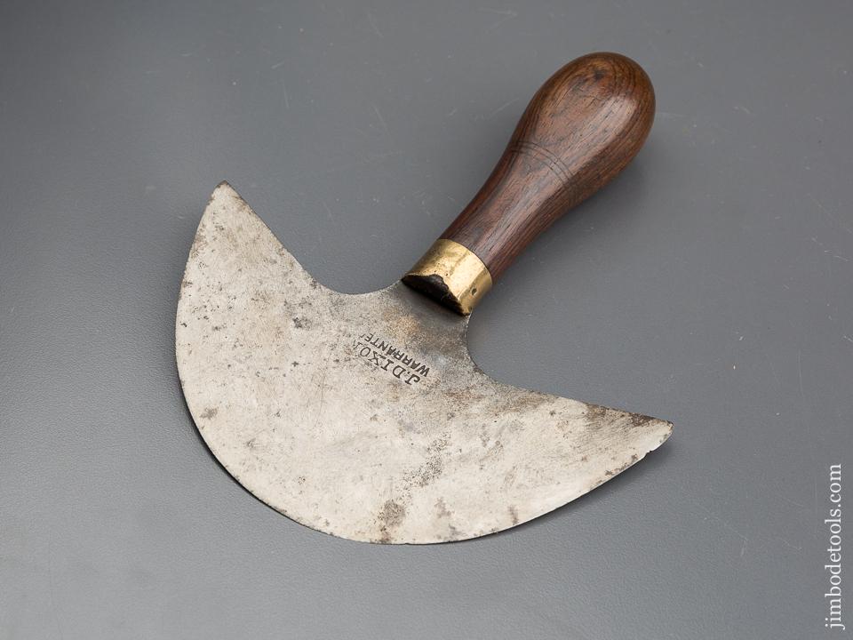 Huge 6 1/2 inch Rosewood Handled DIXON Head Knife - 80328