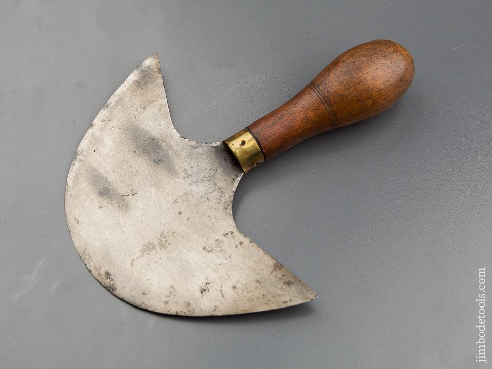 Huge! 6 1/4 inch Rosewood Handled DIXON Head Knife - 80329
