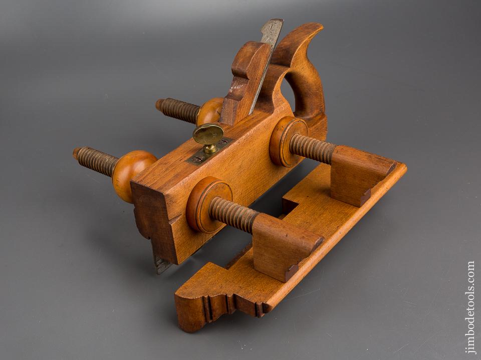 G.W. DENISON  Beech with Boxwood Plow Plough Plane circa 1868-84 EXTRA FINE - 80332