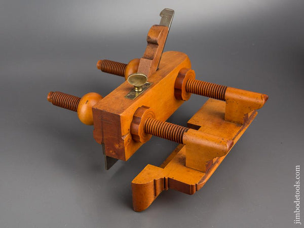 ALL Boxwood! H. CHAPIN UNION FACTORY Plow Plane circa 1828-97 EXTRA FINE - 80335