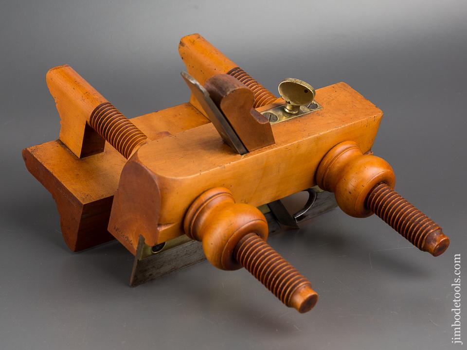 ALL Boxwood! H. CHAPIN UNION FACTORY Plow Plane circa 1828-97 EXTRA FINE - 80335