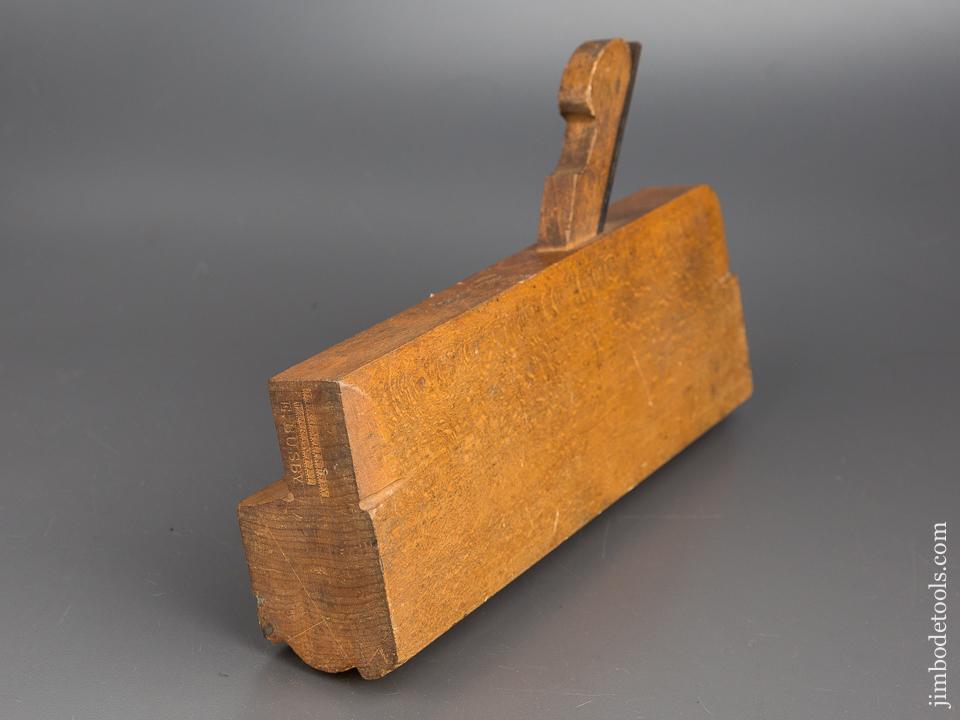 Crisp 3/4 inch Thumbnail Cove Plane by J.F. & G.M. LINDSEY circa 1856-79 Huntington, MA -  80340