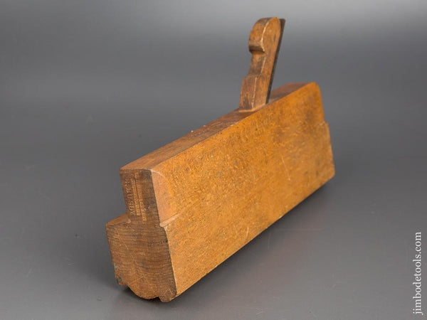 Crisp 3/4 inch Thumbnail Cove Plane by J.F. & G.M. LINDSEY circa 1856-79 Huntington, MA -  80340