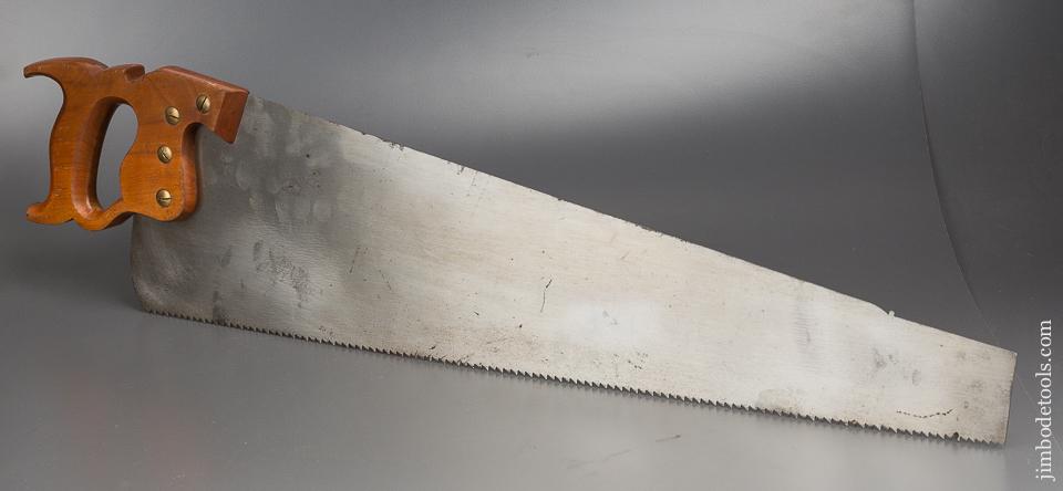 5 1/2 point 26 inch Rip DISSTON No. 16 Spring Steel Hand Saw EXTRA FINE - 80346