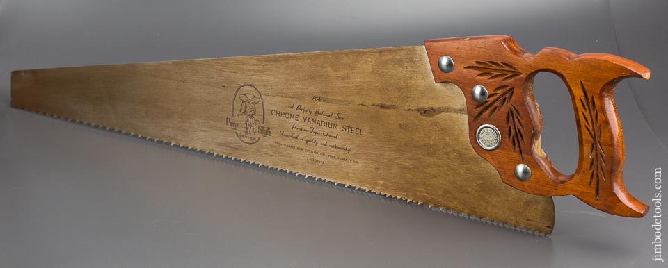 NEW OLD STOCK 5 1/2 point 26 inch Rip PENNSYLVANIA SAW CORP A1 Hand Saw 80347