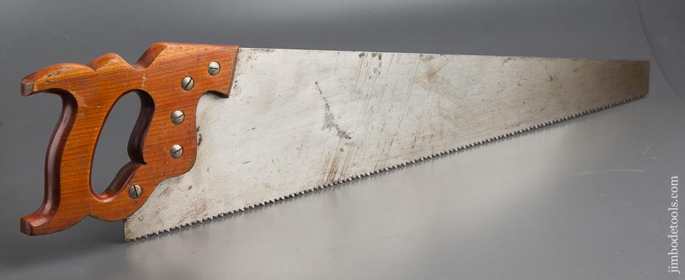 MINTY! 5 1/2 point 26 inch Rip DISSTON D23 Hand Saw - 80348