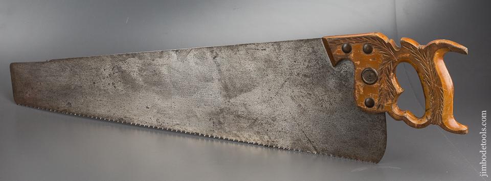 7 point 26 inch Rip DISSTON London Spring  No. 12 Hand Saw - 80349