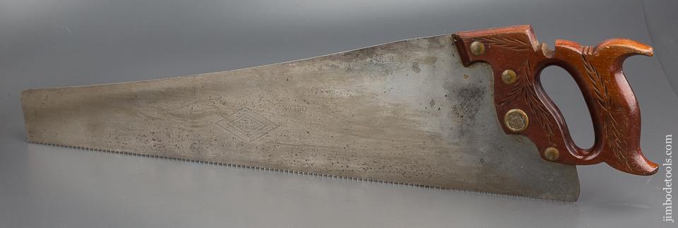 EXTRA FINE! 11 point 22 inch Crosscut NORVELL SHAPLEIGH No. 150 Hand Saw - 80351