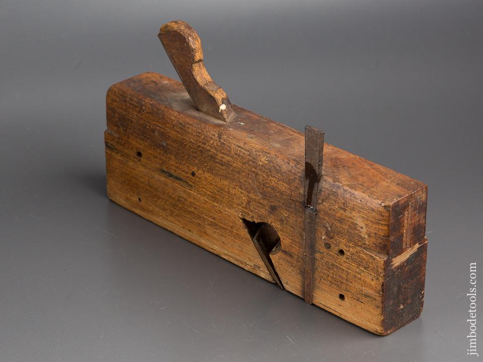 Good Cheap J.F. G.M. LINDSEY User Rabbet Plane circa 1856 79 Huntington MA 80352