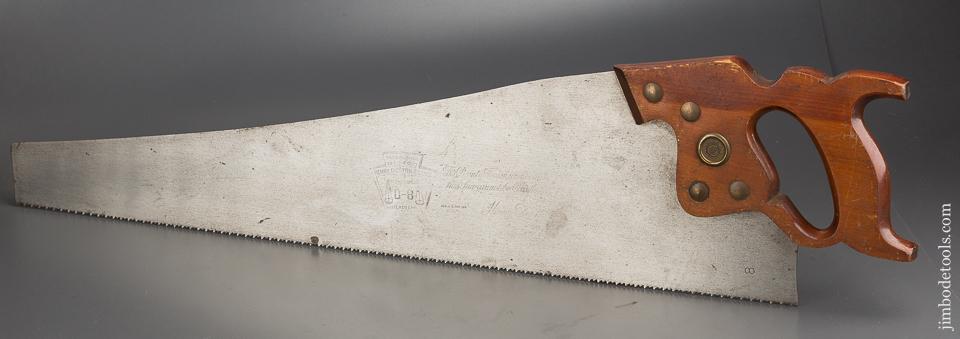 Sticky! 8 point 26 inch Crosscut DISSTON D8 Hand Saw - 80361