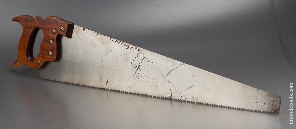 Extra Fine 5 1/2 point 26 inch Rip DISSTON D23 Hand Saw - 80362