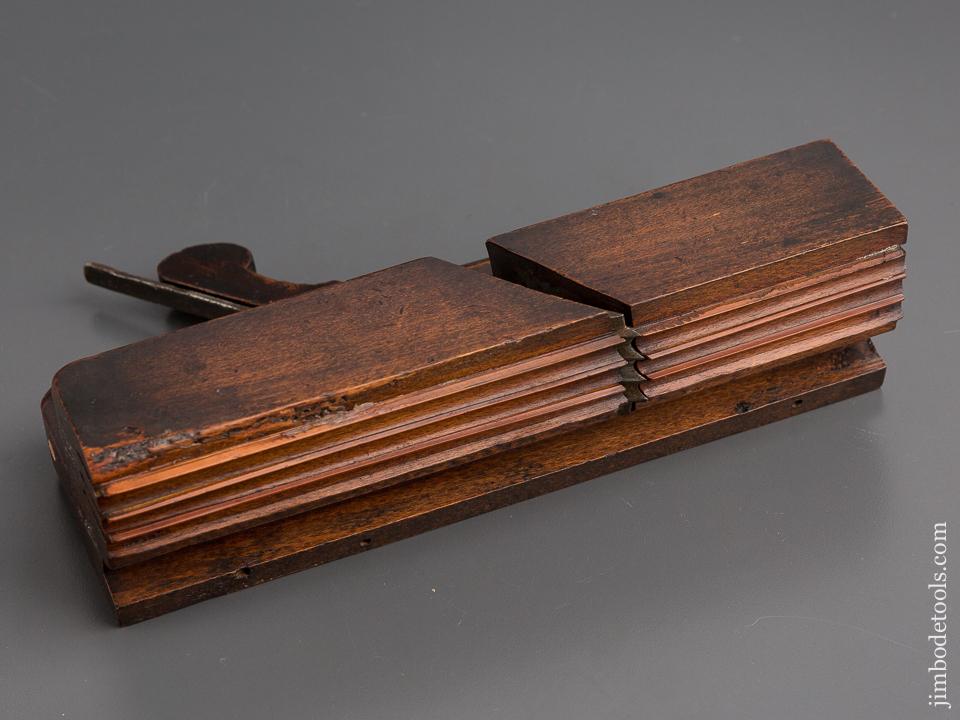 Unusual Triple Bead Moulding Plane by HATHERSICH circa 1791-1851 Manchester, England GOOD+ 80374