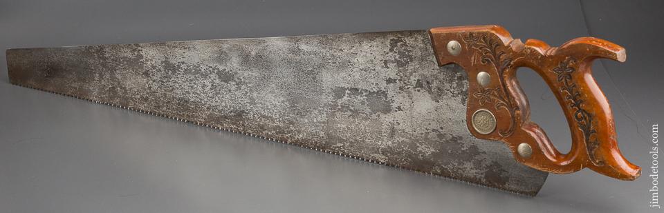 10 point 26 inch Crosscut ATKINS No. 65? Hand Saw - 80379