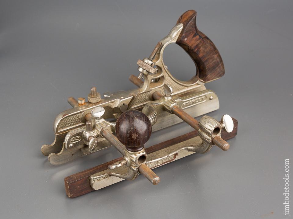 STANLEY No. 45 Combination Plane 100% COMPLETE in Original Box - 80385