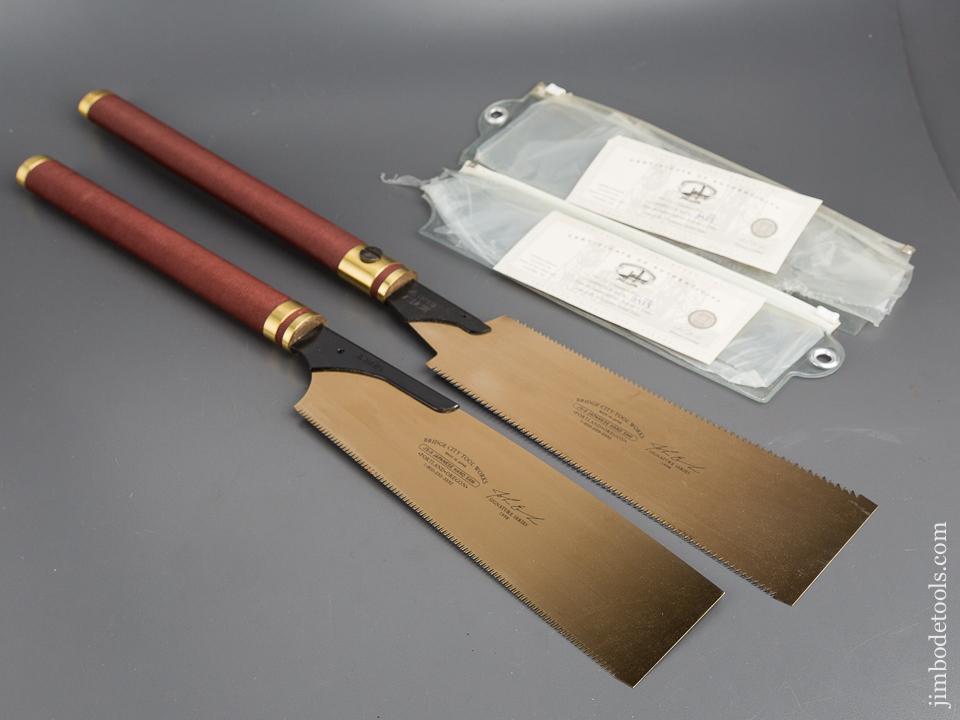 Mint & Unused! BRIDGE CITY TOOL WORKS JS-2 and JS-3 Japanese Hand Saws in Original Packaging - 80390