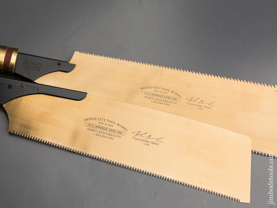 Mint & Unused! BRIDGE CITY TOOL WORKS JS-2 and JS-3 Japanese Hand Saws in Original Packaging - 80390