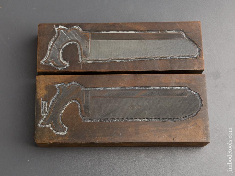 Two Saw Print Blocks - 80392