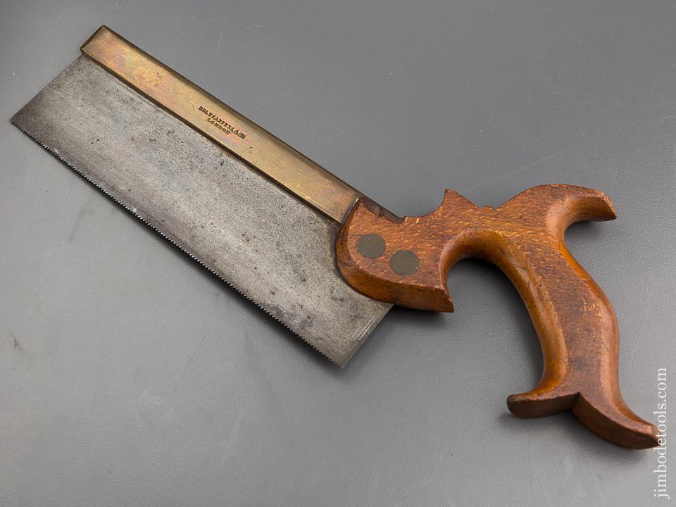 Minty 17 point 8 inch HOLTZAPFFEL Brass Back Dovetail Saw - 80399U
