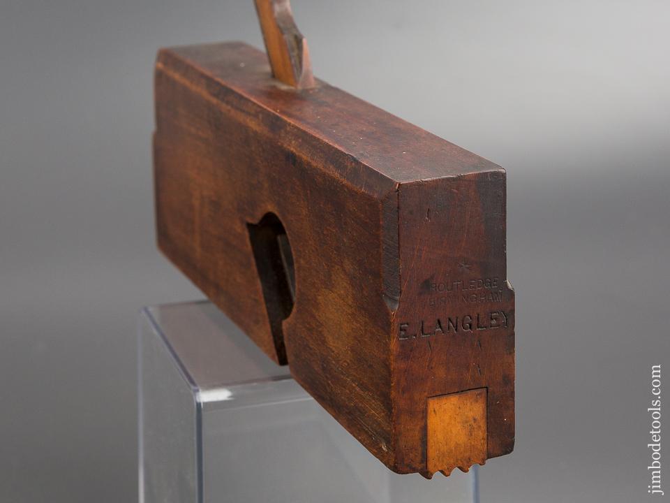 ROUTLEDGE BIRMINGHAM Triple Bead Moulding Plane circa 1876-1908 GOOD+ - 80402