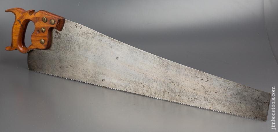 11 point 24 inch HARVEY PEACE Crosscut Hand Saw with Patented Guard EXTRA FINE - 80405
