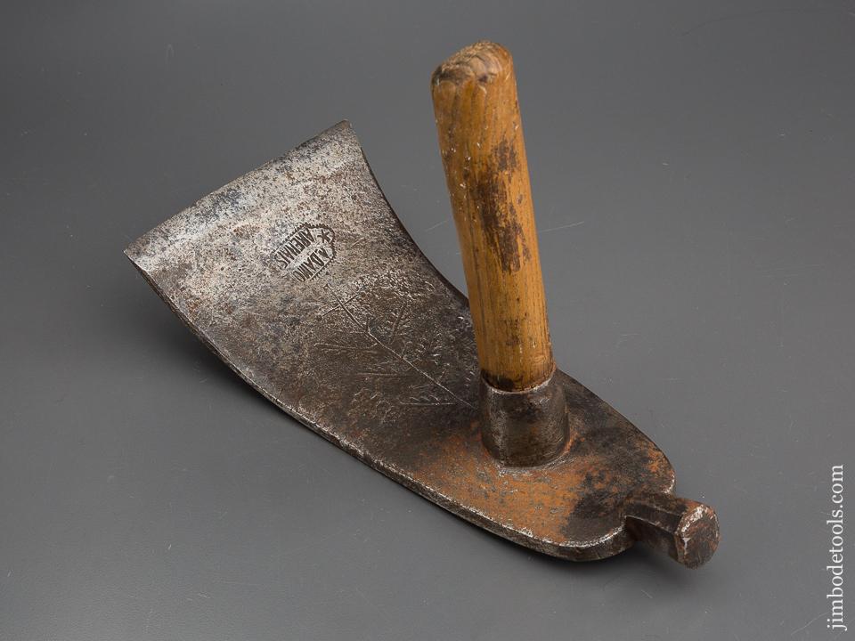 Decorated and Signed 18th Century Adze - 80408