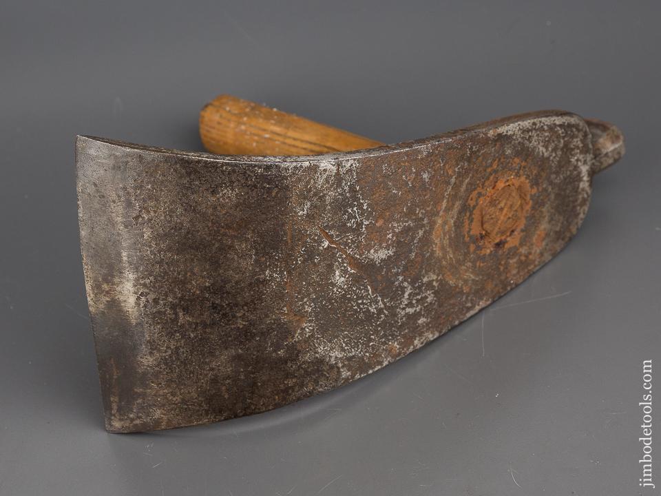 Decorated and Signed 18th Century Adze - 80408