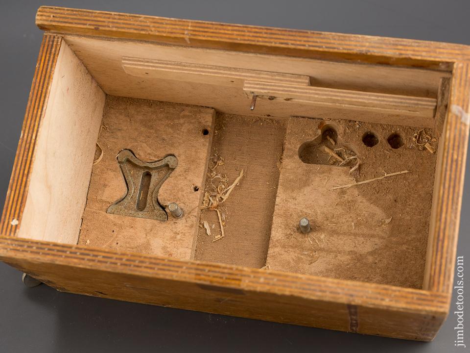 STANLEY No. 71 Router Plane 100% COMPLETE in Wooden Box - 80411