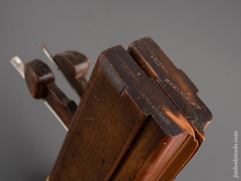 KING & PEACH HULL Side Snipe Combination Side Rabbet & Snipe Bill Planes -  80416