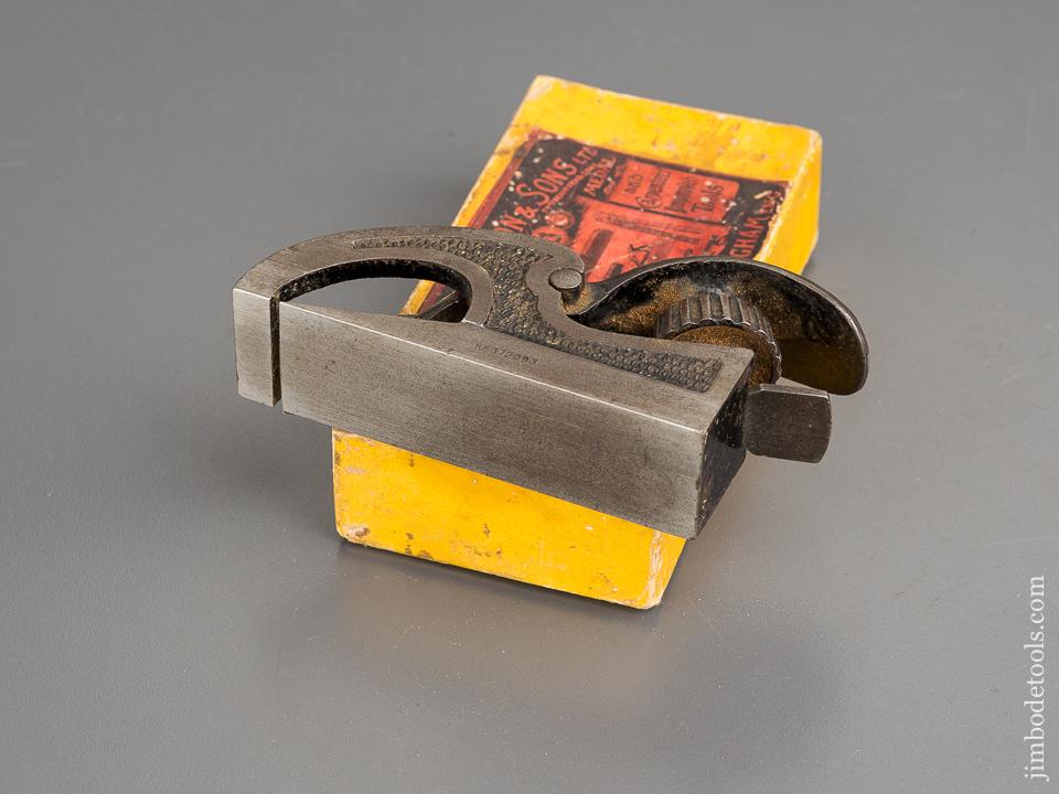 PRESTON No. 1363 Bull Nose Rabbet Plane GOOD+ in RARE Original Box! - 80424