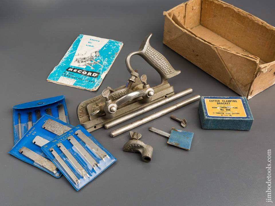 RECORD No. 050 Plough Plane 100% COMPLETE in Original Box - 80428