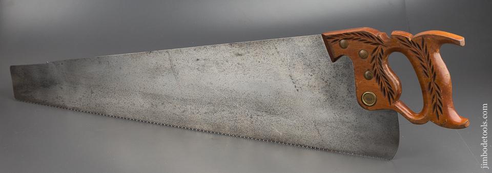 9 point 26 inch Crosscut DISSTON No. 16 London Spring Hand Saw EXTRA FINE - 80435