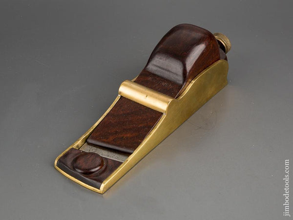 Adjustable Gunmetal Low Angle Skewed Infill Block Plane! - 80444