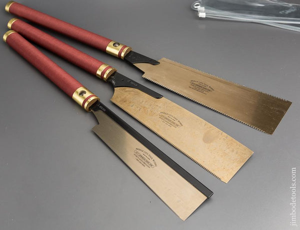 Unused! BRIDGE CITY TOOL WORKS JS-1, JS-2, and JS-3 Japanese Saws MINT in Original Package! - 80448