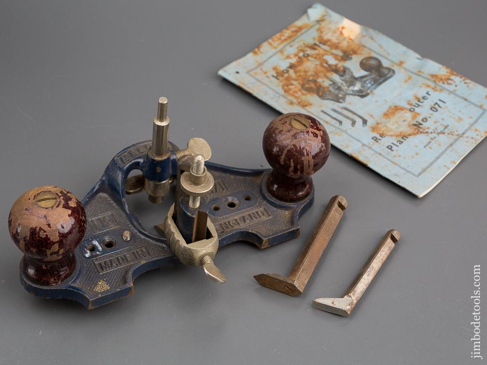 RECORD No. 071 Router Plane 100% COMPLETE - 80450