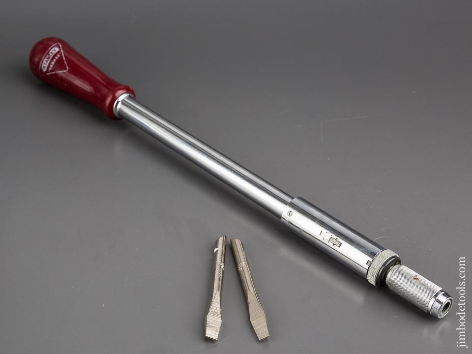 Minty! STANLEY YANKEE No. 131B Spiral Ratchet Screwdriver with Two Bits - 80456