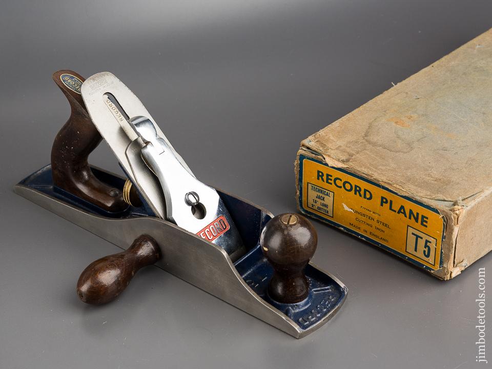 RECORD No. T5 Jack Plane NEAR MINT in Original Box - 80458