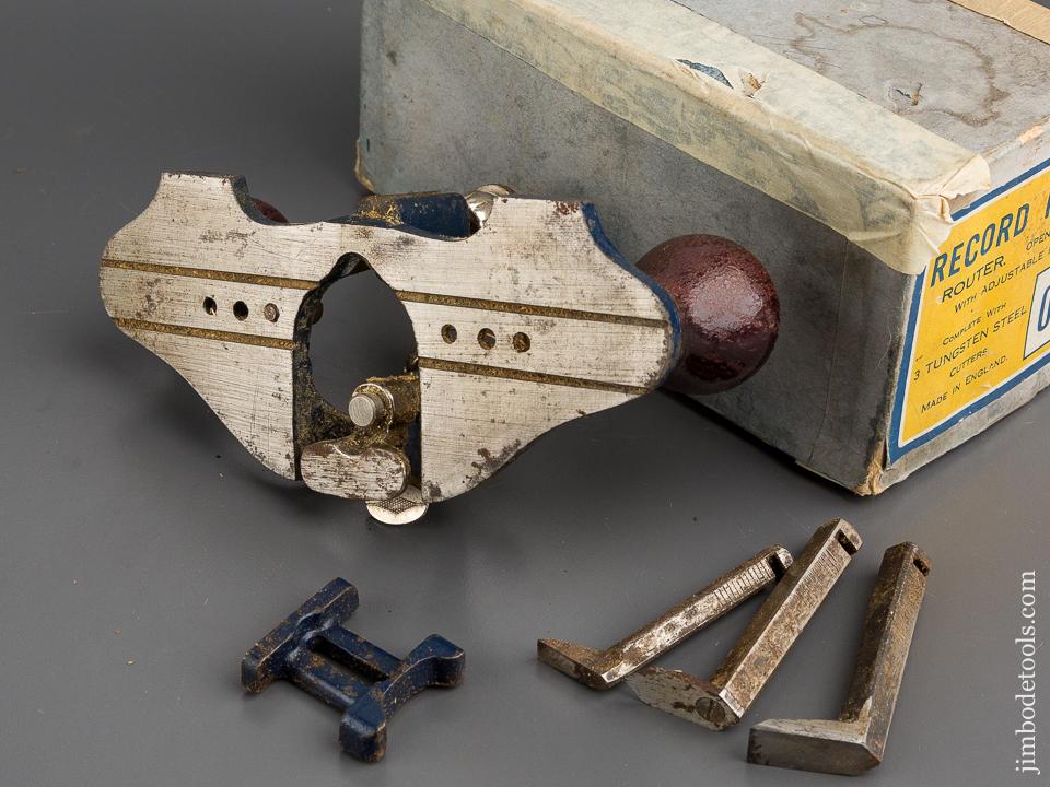 RECORD No. 071 Router Plane 100% COMPLETE in Original Box - 80474