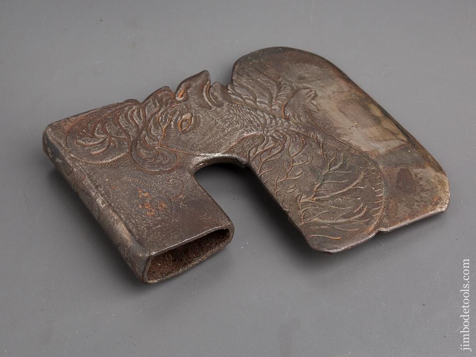 Stunning Replica Medieval Sculpted Figural Axe Tool No. 11 of 100 in Original Box - EXCELSIOR 80481