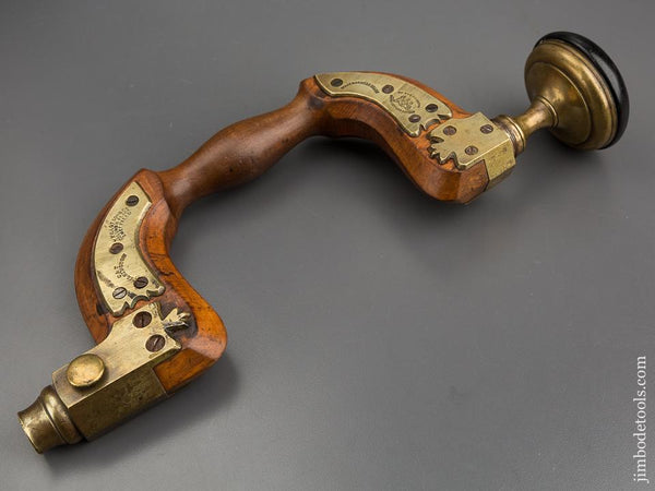Beech & Brass PILKINGTON Brace with Ebony Head - 80482