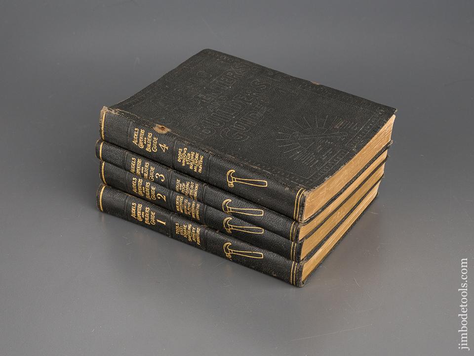 Books:  AUDELS CARPENTERS AND BUILDERS GUIDE Volumes 1-4 - 80483