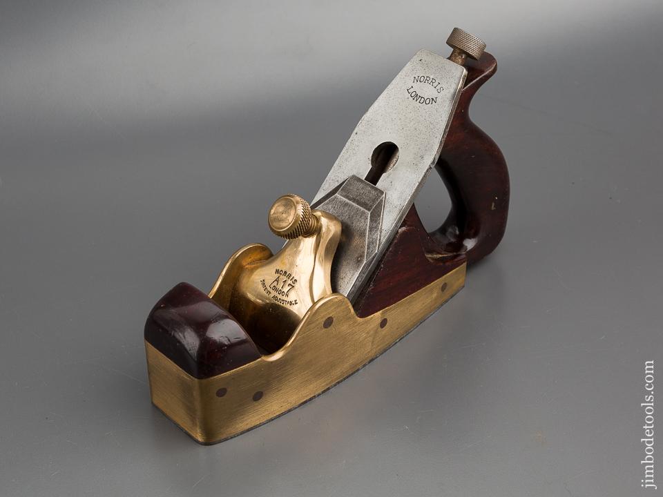 Stunning! NORRIS A17 Pre-War Gunmetal Smooth Plane - 80503U
