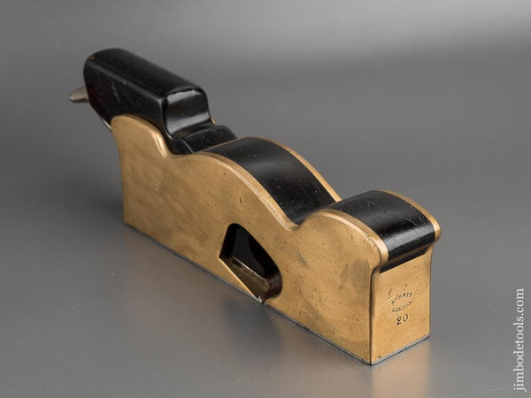 NORRIS No. 20E Ebony & Gunmetal Shoulder Plane - 80506