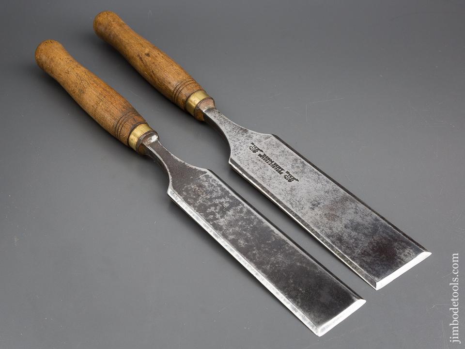 Extra Fine! PEUGOT FRERES 2 and 2 1/2 inch Framing Chisels - 80515