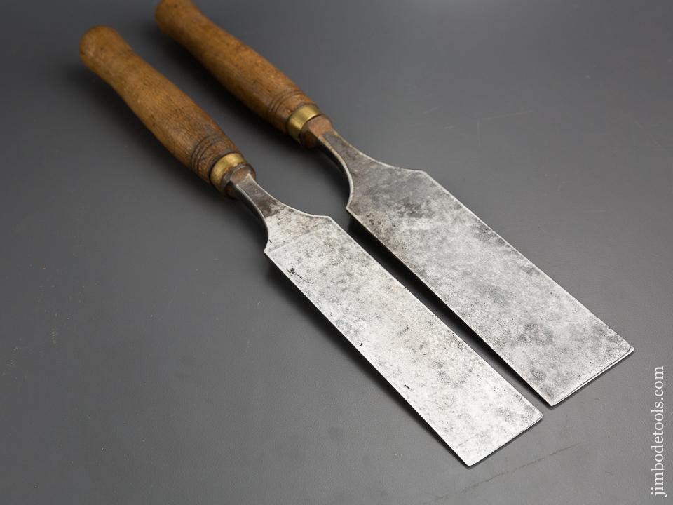 Extra Fine! PEUGOT FRERES 2 and 2 1/2 inch Framing Chisels - 80515