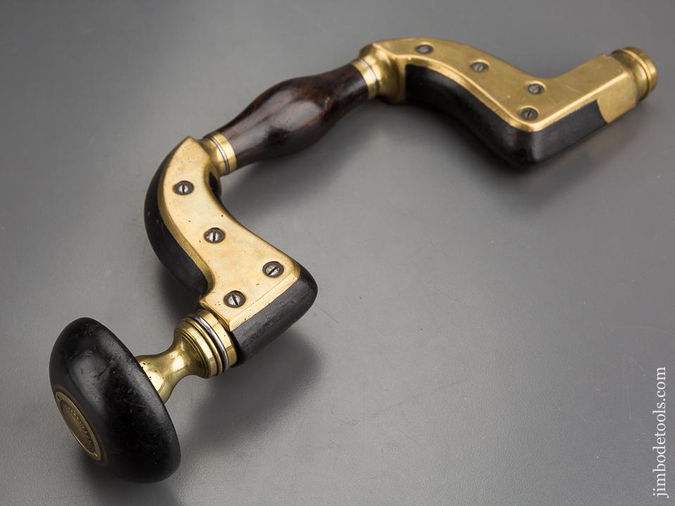 Fine & Flawless! MARPLES Ebony and Brass ULTIMATUM Brace - 80516